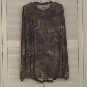 Sitka long sleeve, timber camo pattern, XL tall.